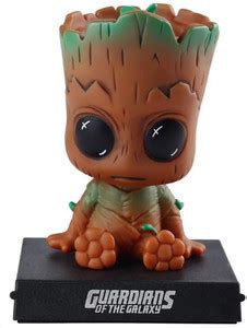 BONZEAL Groot Bobblehead with Mobile Holder Stand for Car Dashboard ...