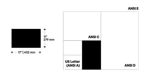 Arch D Paper Dimensions & Drawings | Dimensions.com