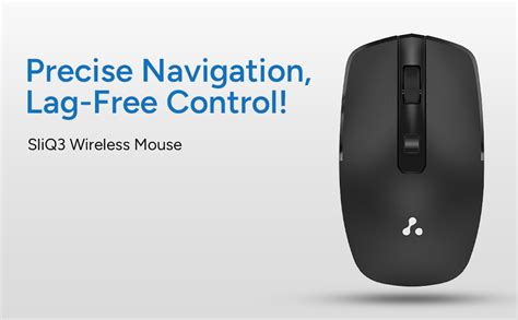 Ambrane Wireless Mouse with 2.4GHz, USB Nano Dongle, Silent Click ...