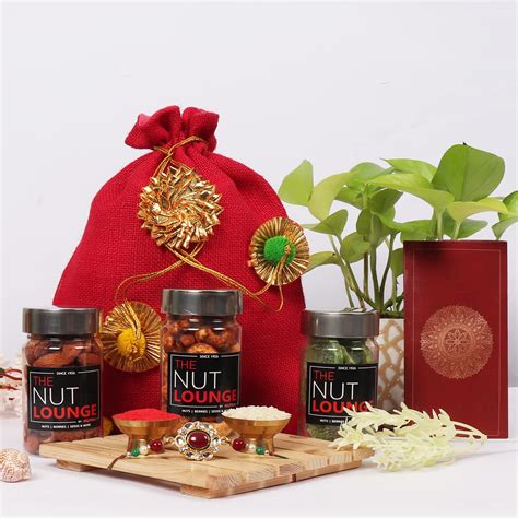 Nutraj Mixed Dry Fruits and Nuts Rakhi Gift Pack 300g | Rakhi, Roli ...