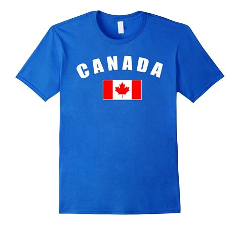 Canada T-shirt, Canadian National Country Flag Shirt-CL – Colamaga