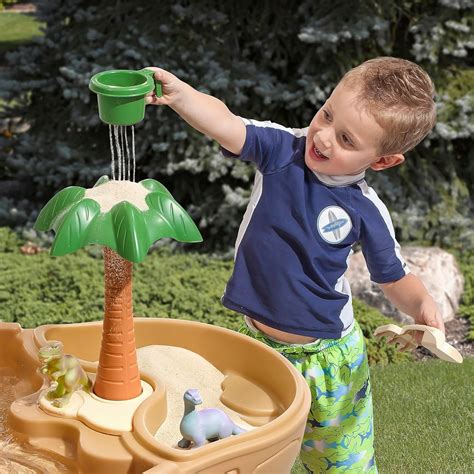 Buy Step2 Dino Dig Sand & Water Table | Kids Water Play Table with Toy ...