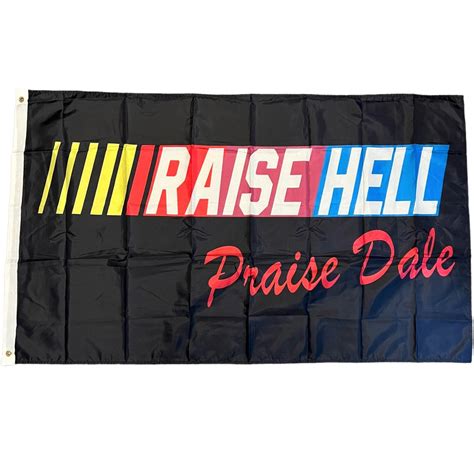 Raise Hell Praise Dale Flag // 3x5 Banner Flag // Funny Humor Novelty ...
