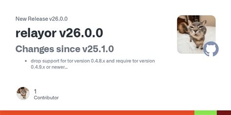[tor-relays] relayor v26.0.0 is released: Happy Family design deployed ...
