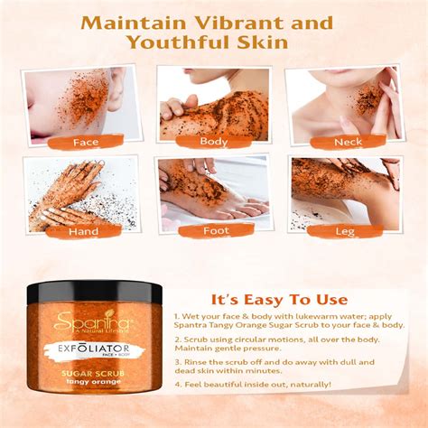 Buy SPANTRA TANGY ORANGE SUGAR SCRUB 125GM Online & Get Upto 60% OFF at ...