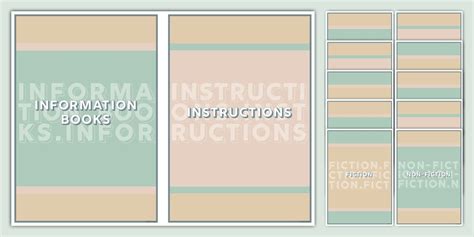 3D Effect Book Genres Display Labels