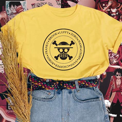 One Piece Character Names T-Shirt - Nowstalgia