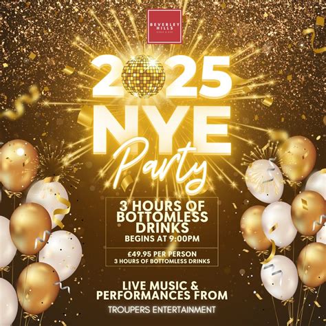 NEW YEARS EVE | BOTTOMLESS PARTY, Unit E1, Flemingate Shopping Centre ...