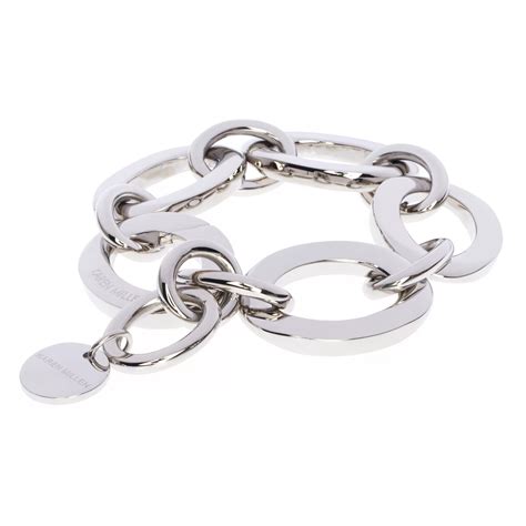 Karen Millen Custom Chain Bracelet, Silver