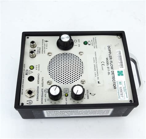 Parks Medical Electronics Ultrasonic Doppler Flow Detector 811-BL 9.3 ...