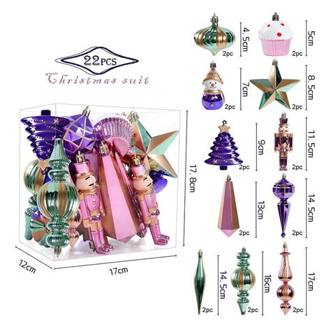 Little Surprise Box Christmas Ornaments - Pastel Charm | The Mom Store