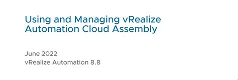 Official VMware Guides for vRO and vRA 8.x | Cloud Blogger