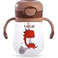 Buy LuvLap Baby Bite Resistant Soft Silicone Straw Sipper Cup with ...