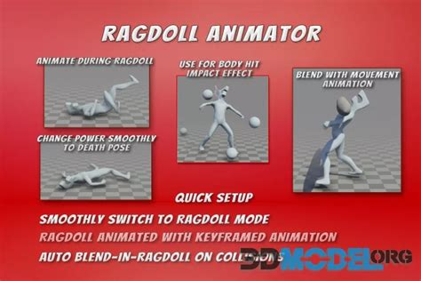 Unity Ragdoll Script 的图像结果