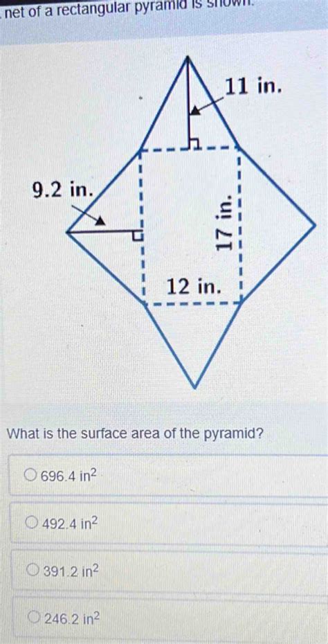 Net of Rectangular Pyramid 的图像结果