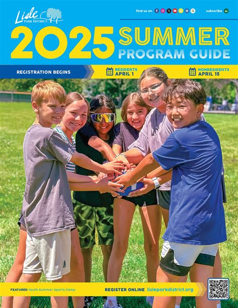 Lisle Park District's 2025 Summer Program Guide - Page 50-51