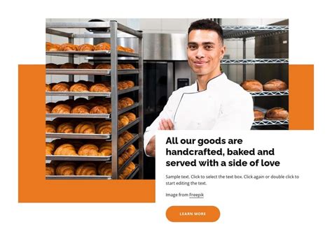 Image result for HTML Code for Bakery Website