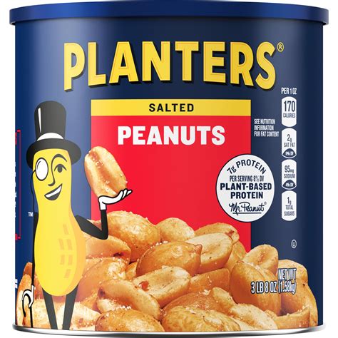 Planters Salted Peanuts Nutrition Amazon Lowest Price: PLANTERS Salted