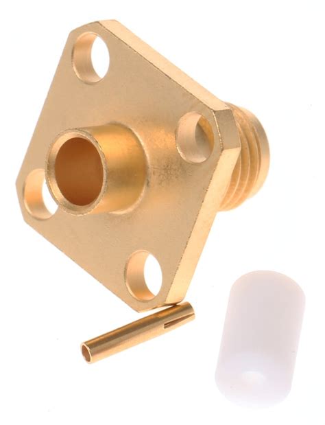 R125325000W Radiall | Radiall, Jack Panel Mount SMA Connector, 50Ω ...