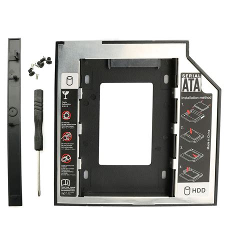 RLECS HDD SSD Caddy Adapter SATA 3.0 Interface Laptop Hard Disk Holder ...