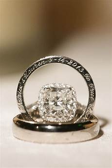 Ideas For Wedding Rings by Engraved Wedding Ring Elizabeth Designs The Ideas For Wedding Rings
