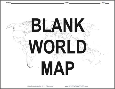 Free Printable World Map 的图像结果