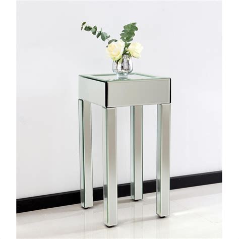 Image result for Mirrored Side Table