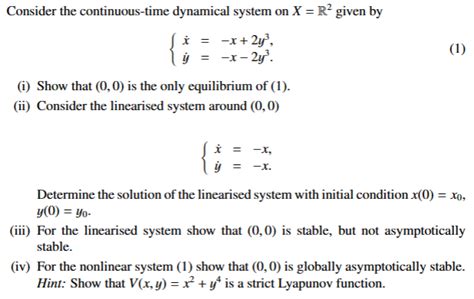 Image result for Continuous-Time Dynamical Systems Examples