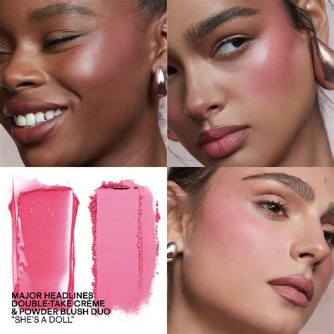PATRICK TA BLUSH MAJOR HEADLINES DOUBLE TAKE CREME POWDER BLUSH DUO 5G ...