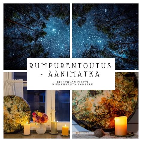 -TÄYNNÄ- Rumpu-äänimatka Tampereella ti 2.12.25 klo. 19.15-20.30 ...