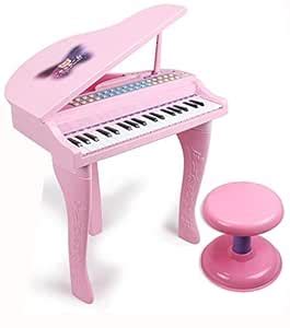 Buy Toyshine Piano Keyboard Toy with Mp3 Plugin, Recording, External ...