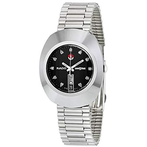 Rado Diastar Men's Black Wristwatch - R12408613 India | Ubuy