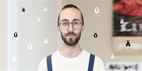 Umlauts: what they mean and how they are pronounced in German