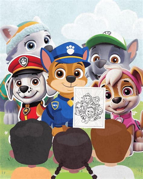 Coloring Pages Of Paw Patrol