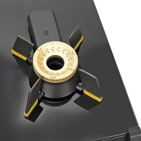 Buy FABER GENIUS 753 AI Toughened Glass Top 3 Burner Manual Hob (Cast ...