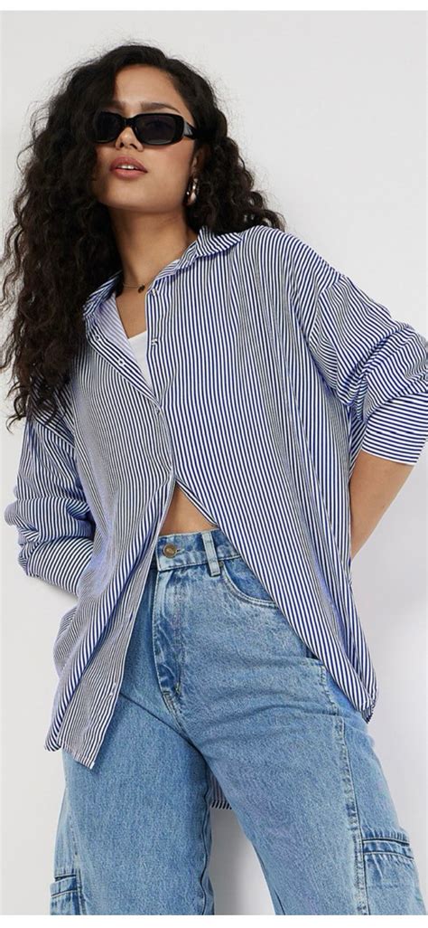 OVERSIZED STRIPE SHIRT – Capital 1 Store