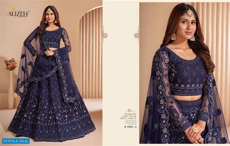 Alizeh Bridal Heritage Colour Splash Wholesale Designer Lehengas ...