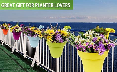 VGreen Garden Planter Box | Home Decor Pot | Balcony Railing | Balcony ...