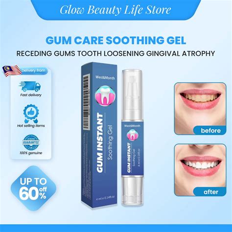 Gum Care Soothing Gel Gums Therapy Gel Receding Gums Tooth Loosening Gingival Atrophy 牙龈护理凝胶 牙齦 ...