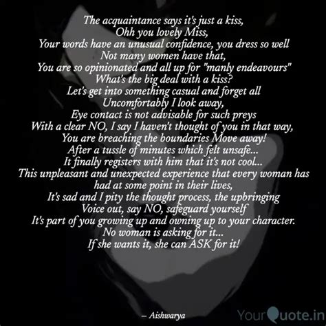 The acquaintance says it'... | Quotes & Writings by Aishwarya Mane ...