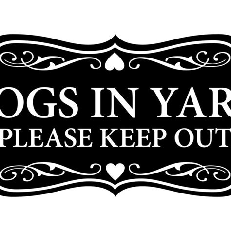 Image result for Keep Out Dog Signs