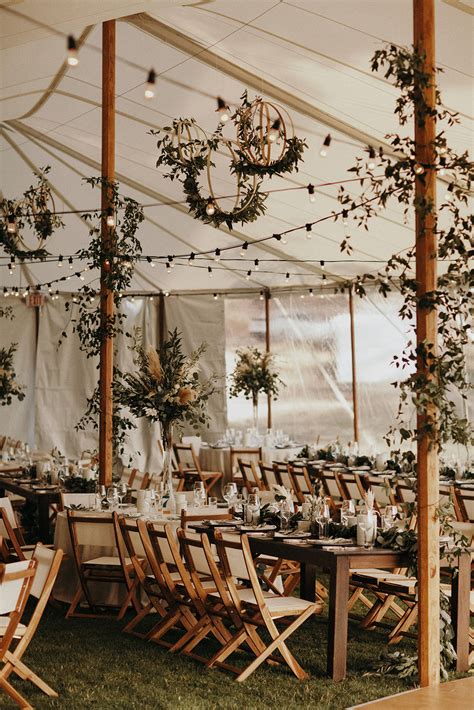 Outdoor Tent Wedding Receptions