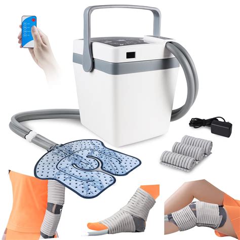 YOUKADA Cold Therapy Machine for Knee After Surgery, 4 Customizable Modes, Ice Machine for Knee ...
