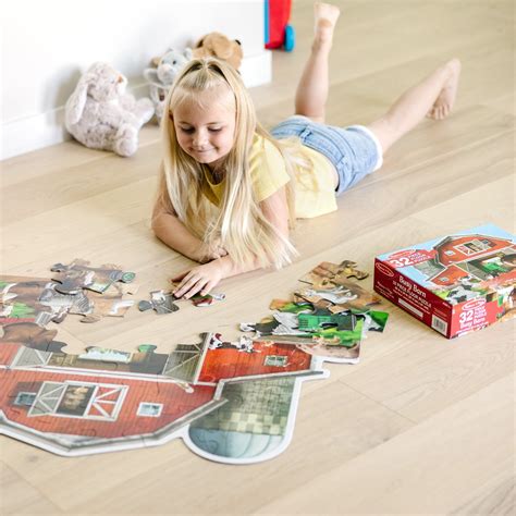 Wholesale Melissa & Doug Floor Puzzles - 32 Pieces, Barn