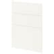 METOD 3 fronts for dishwasher, Vallstena white, 60 cm (24") - IKEA