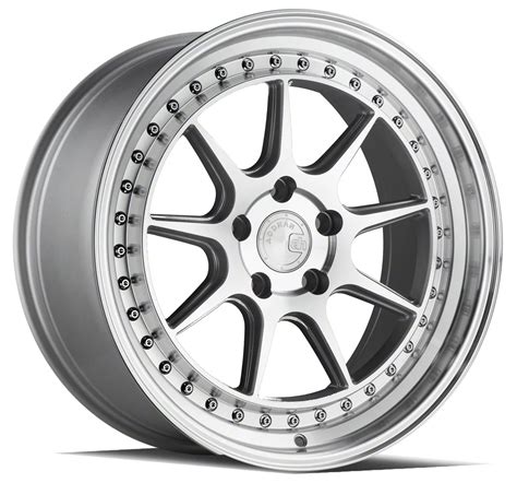 Aodhan Mustang DS-X Silver with Machine Face Wheel; 19x8.5; 35mm Offset DSX1985511435SMF (15-23 ...