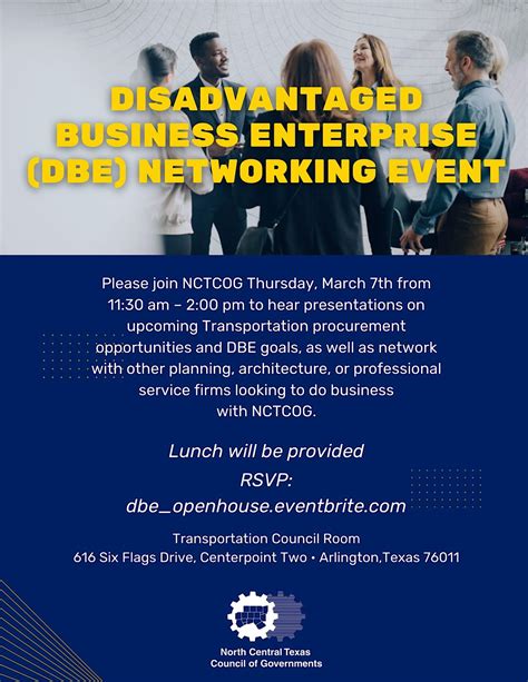 DBE Networking Event, North Central Texas Council of Governments ...
