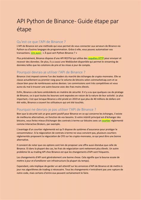 Image result for Python Binance API Tutorial
