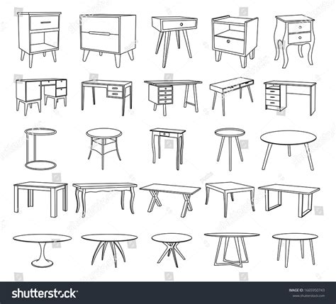 Top View Of Table Drawing at Rachel Fairweather blog