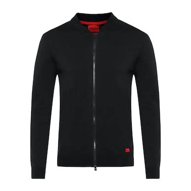 Buy Men Black Solid Long Sleeve Casual Sweater Online at The Collective ...